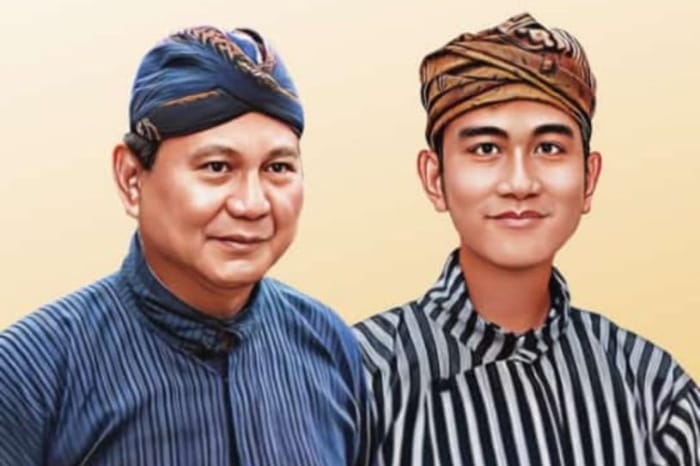 Ketua Umum Partai Gerindra Prabowo Subianto bersama Walikota Solo Gibran Rakabuming Raka. (Dok. Istimewa)